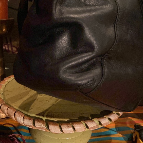 The Sak Leather Stitched Hobo Shoulder Bag - Picture 8 of 12